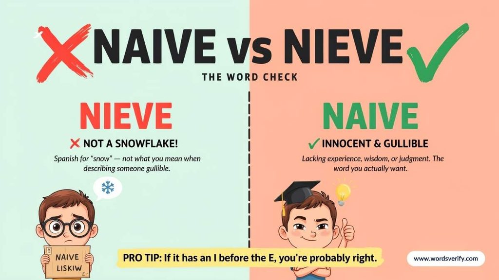 What Does Naive Mean?