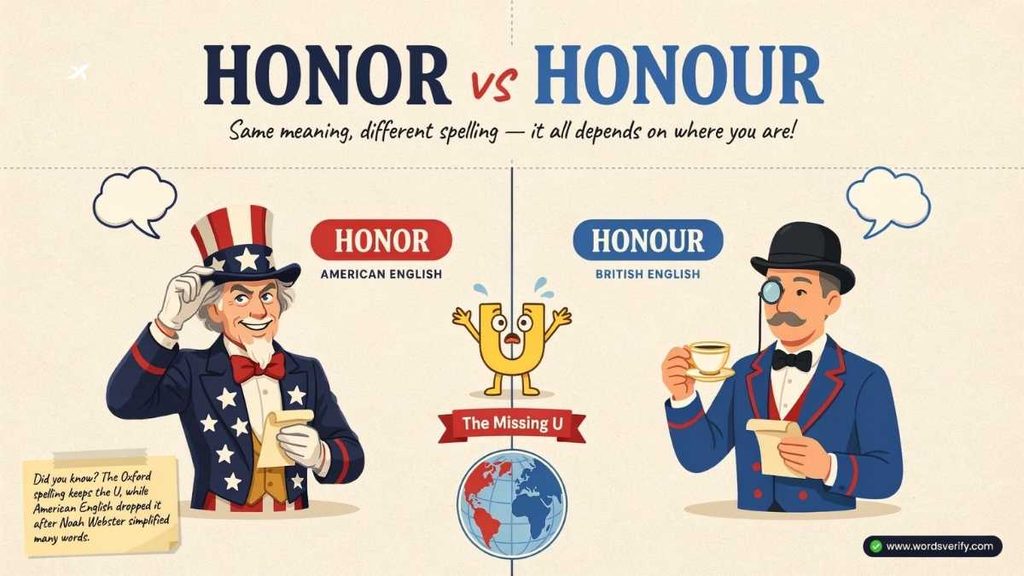 Honor vs Honour What's the Difference?