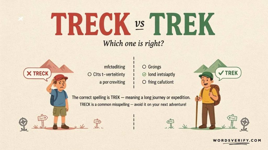 Trek Pronunciation