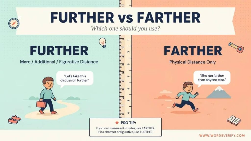 Further vs Farther which one is correct?