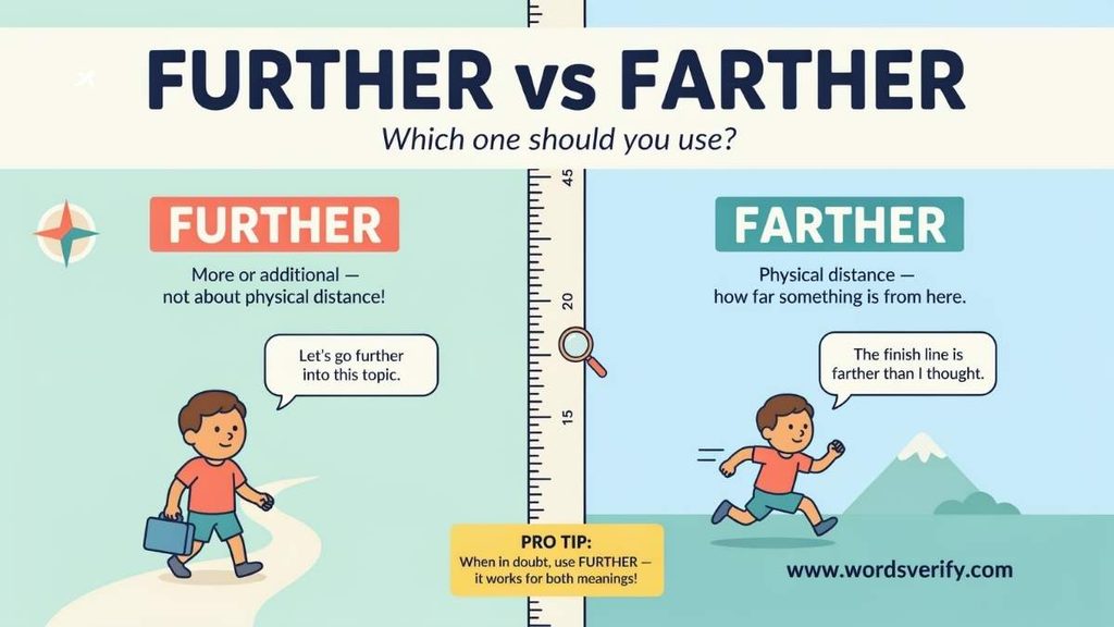 Further vs Farther The Main Difference