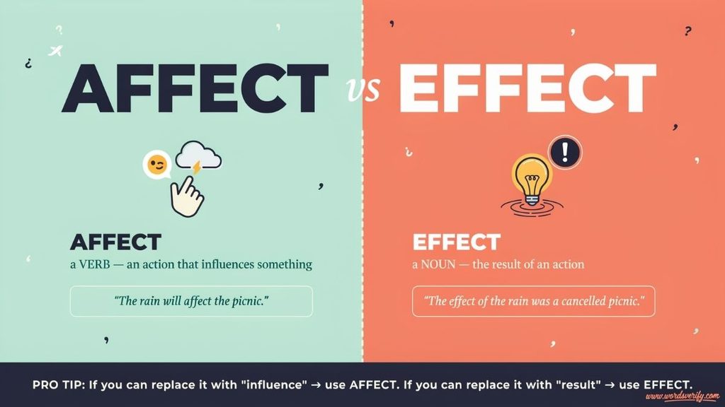 Affect vs Effect Examples in Everyday English