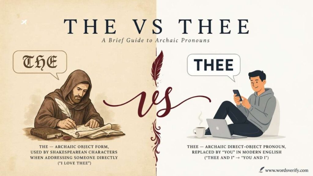 The vs Thee Meaning, Difference and Pronunciation