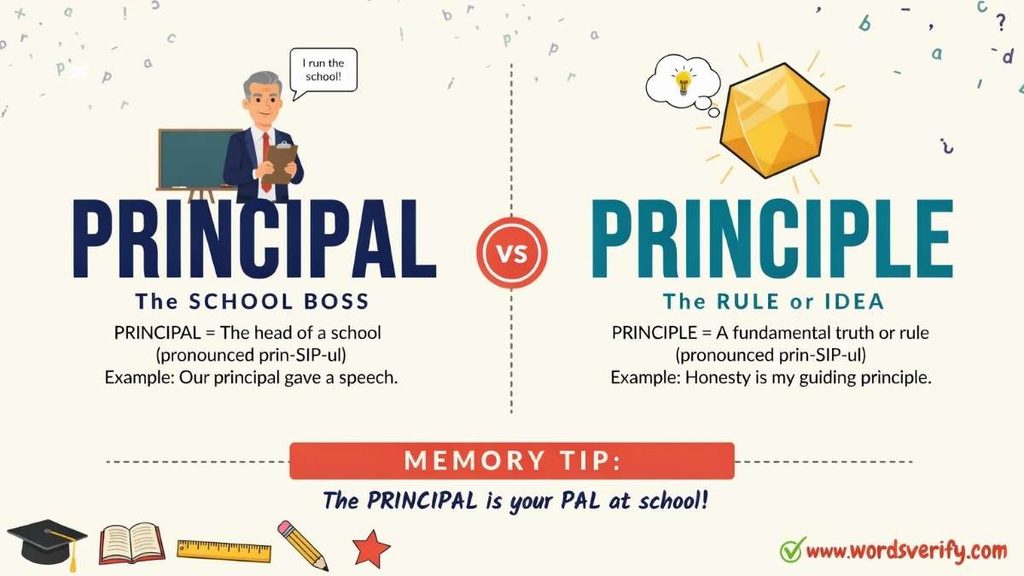 What Does Principle Mean?
