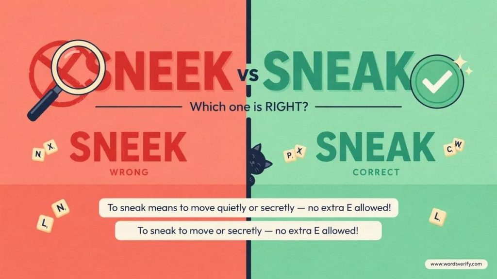 What Does Sneek Mean?
