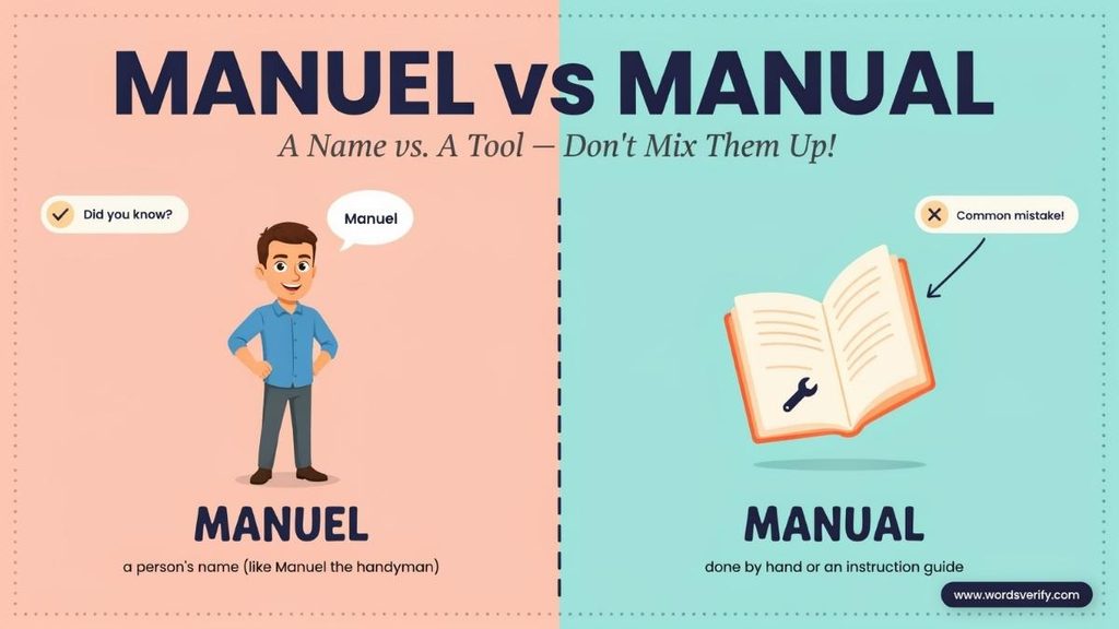 What Does Manual Mean?