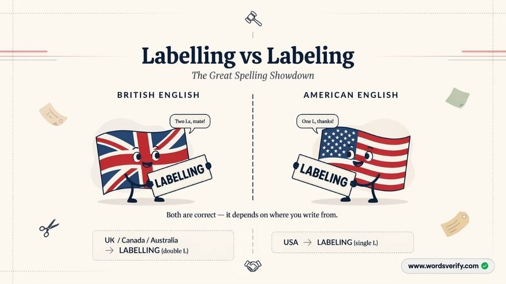 Labelling vs Labeling The Main Difference