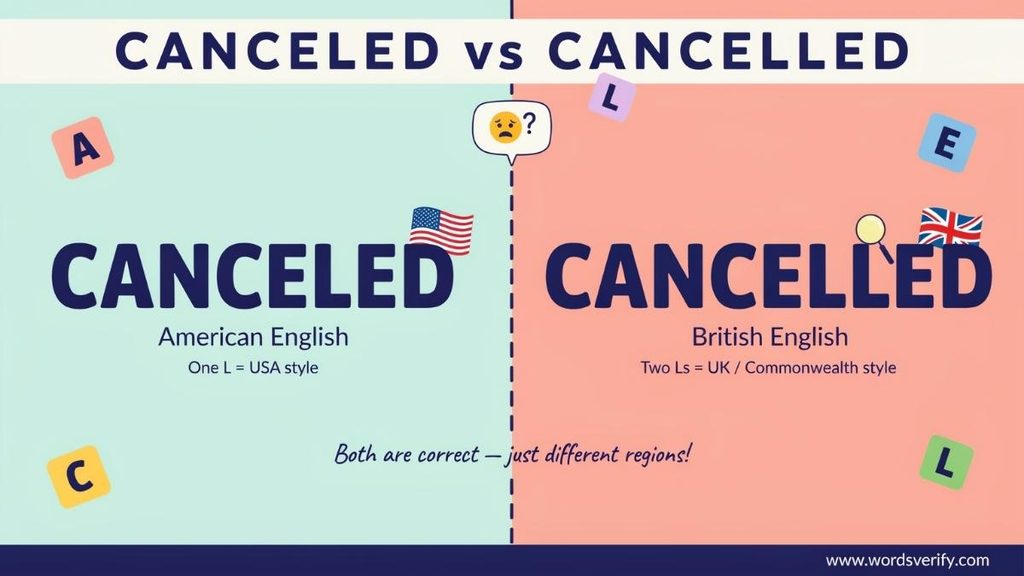 Is Canceled or Cancelled Correct in International English?