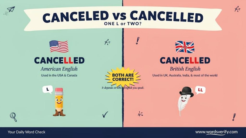 Canceling vs Cancelling Which Is Correct?
