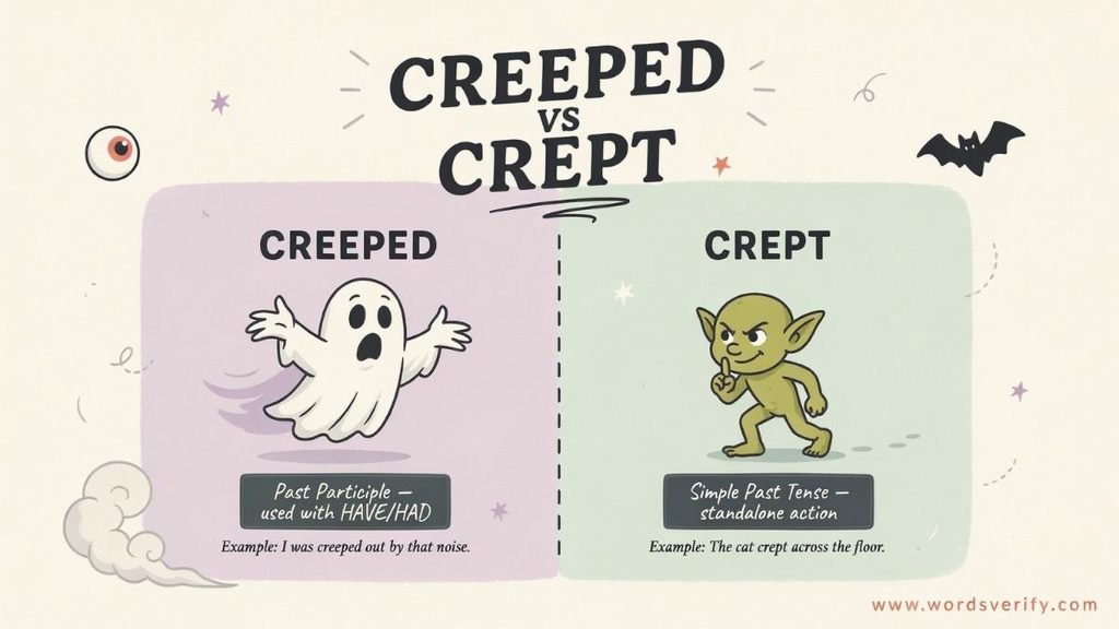 What Does Crept Mean?