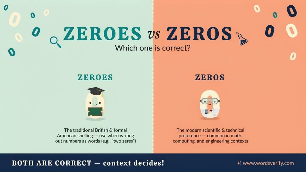 What Does “Zeroes” Mean?