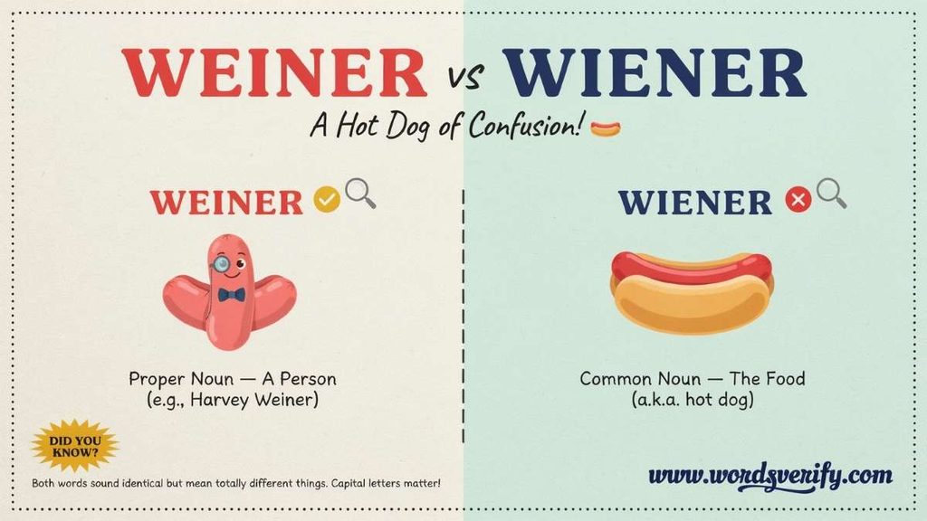 Where Does "Wiener" Come From?