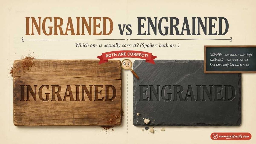Ingrained in vs Into Which One Should You Use?