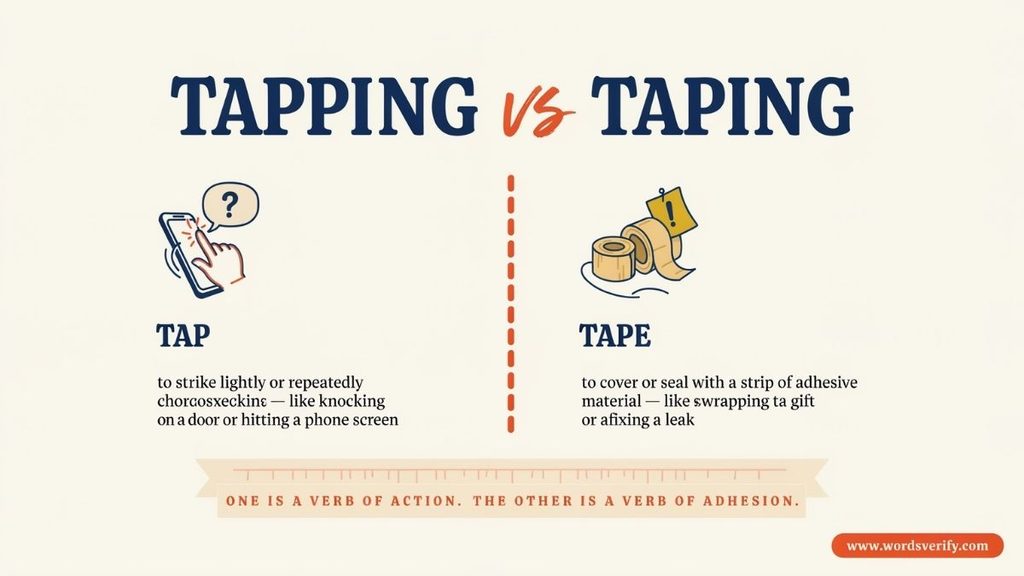 What Does Taping Mean?