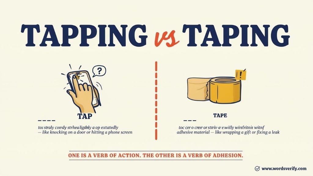 Tap vs Tape Understanding the Difference