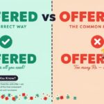 Offered vs Offerred Which one Is Correct?
