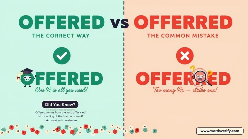 Offer vs Offered