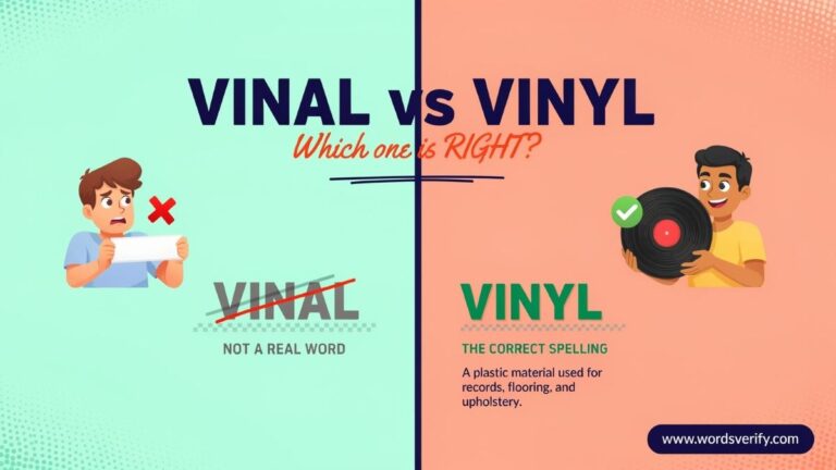 Vinal vs Vinyl Which one Is Correct?