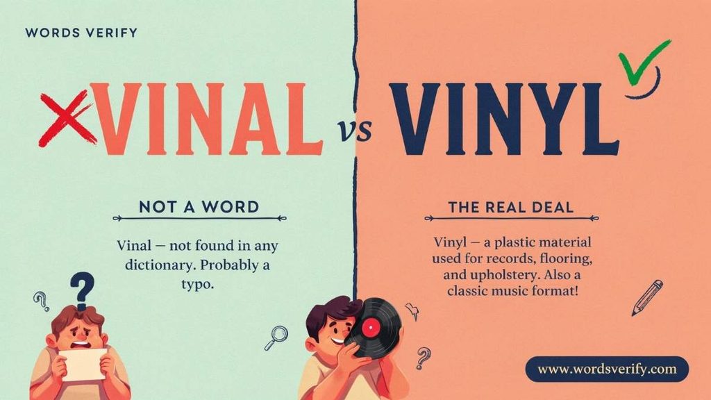 Is Vinal Another Spelling of Vinyl?